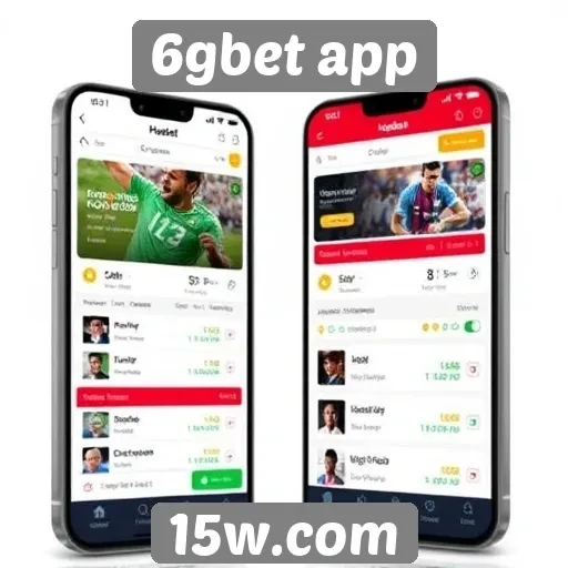 Análise da interface do usuário do 6gbet app